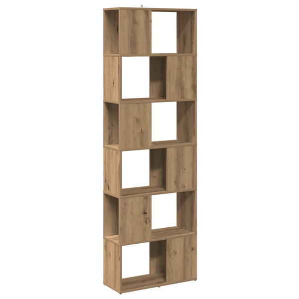 Bücherregal Raumteiler Artisan Eiche 60x186 cm