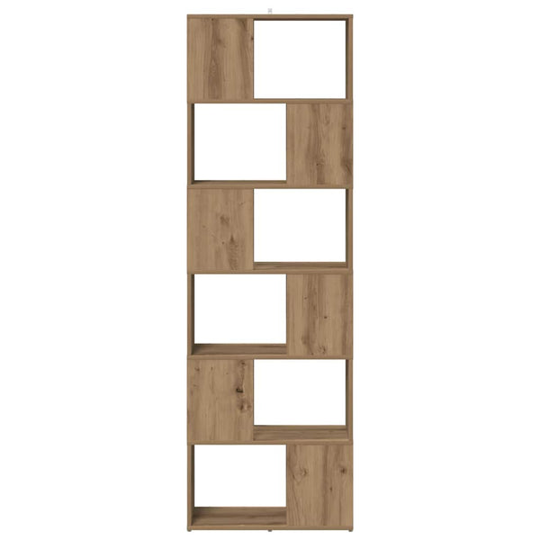Bücherregal Raumteiler Artisan Eiche 60x186 cm