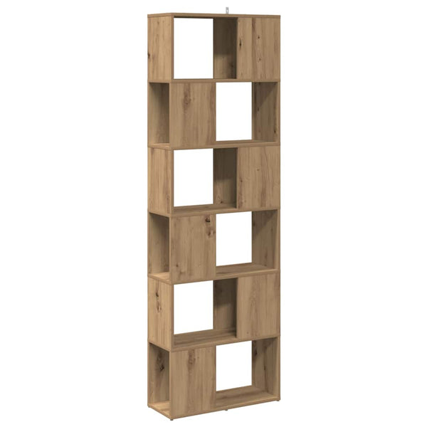 Bücherregal Raumteiler Artisan Eiche 60x186 cm