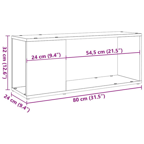 TV-Schrank Artisan Eiche 80 cm