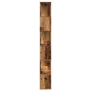 Bücherregal Raumteiler Altholz 80x24x186 cm