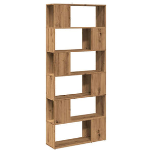 Bücherregal Artisan Eiche 80x24x186 cm