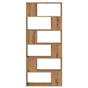 Bücherregal Artisan Eiche 80x24x186 cm