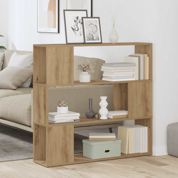 Bücherregal Artisan Eiche 100x94 cm