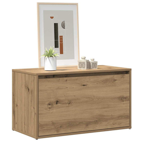 Flurbank mit Schublade, Eiche Artisan 80 cm