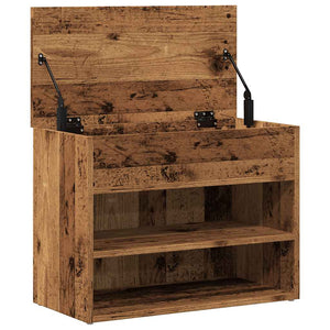 Schuhbank Altholz-Optik 60 cm