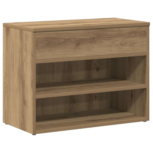 Schuhbank Artisan Eiche 60x30x45 cm