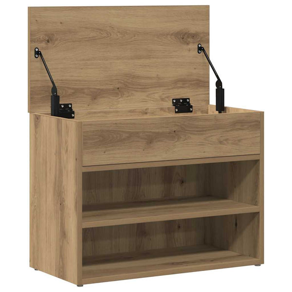 Schuhbank Artisan Eiche 60x30x45 cm