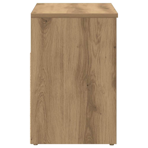 Schuhbank Artisan Eiche 60x30x45 cm