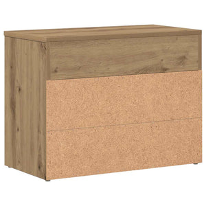 Schuhbank Artisan Eiche 60x30x45 cm