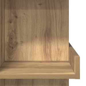 Bartisch mit Regal, Artisan-Eiche, 100 cm