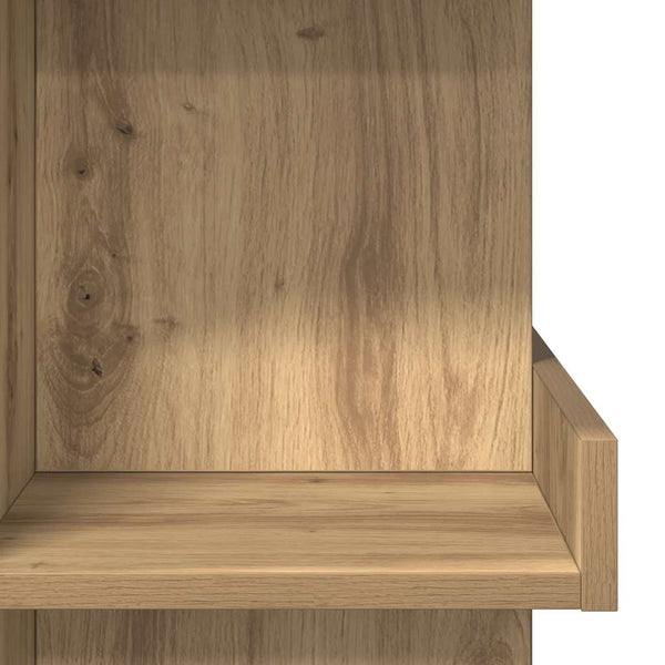 Bartisch mit Regal, Artisan-Eiche, 100 cm