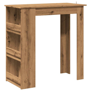 Bartisch mit Regal Artisan-Eiche 102 cm