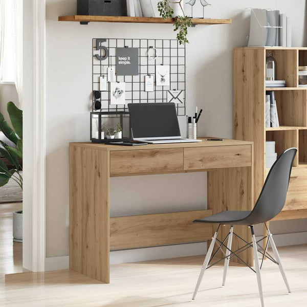 Schreibtisch Artisan Eiche 101 cm mit Schubladen