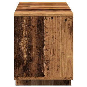 vidaXL Meuble TV en Bois reconstitué Effet Bois de Récupération 120x30x40,5 cm