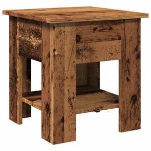 Couchtisch Altholz-Optik 40x40 cm