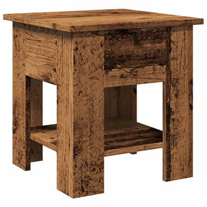 Couchtisch Altholz-Optik 40x40 cm