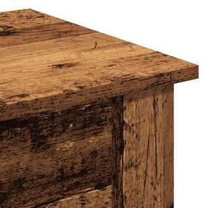 Couchtisch Altholz-Optik 40x40 cm