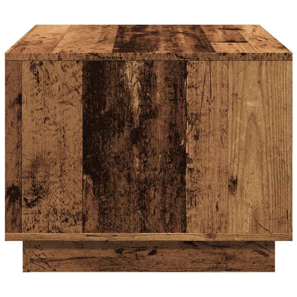 Couchtisch Altholz-Optik 55x55 cm