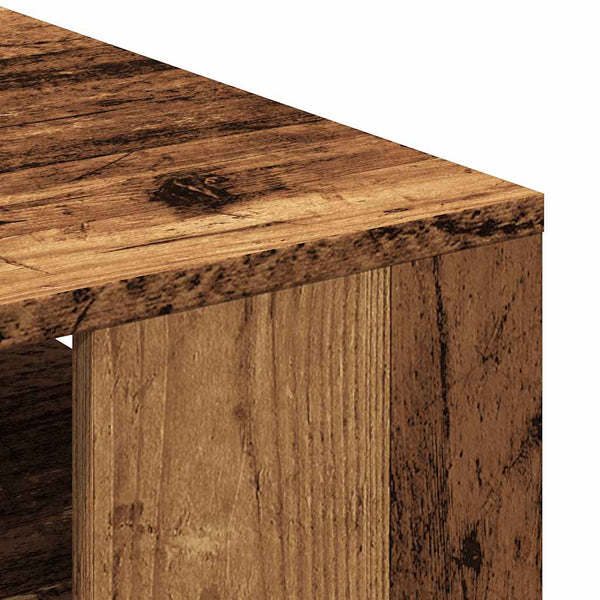 Couchtisch Altholz-Optik 55x55 cm