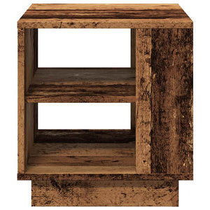 Couchtisch Altholz-Optik 40x40 cm
