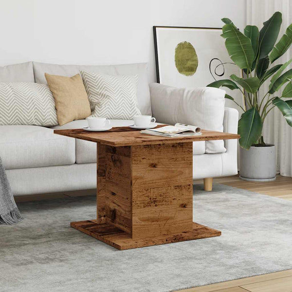 Couchtisch Altholz-Optik 55,5x55,5 cm