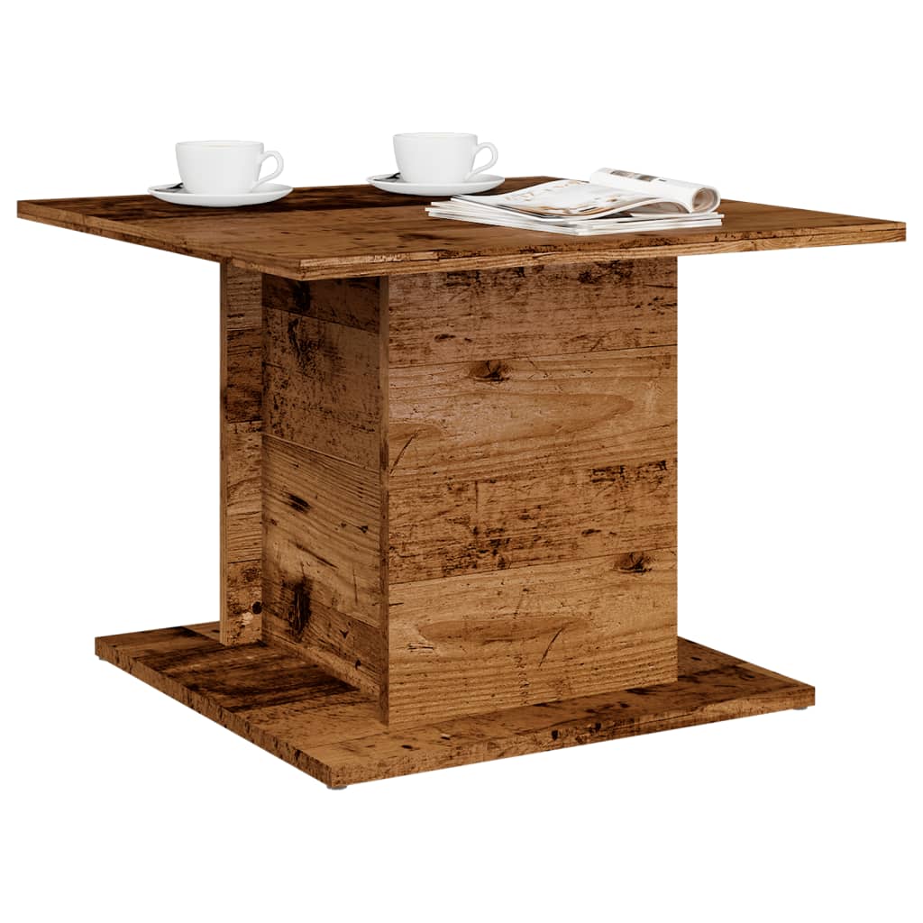 Couchtisch Altholz-Optik 55,5x55,5 cm