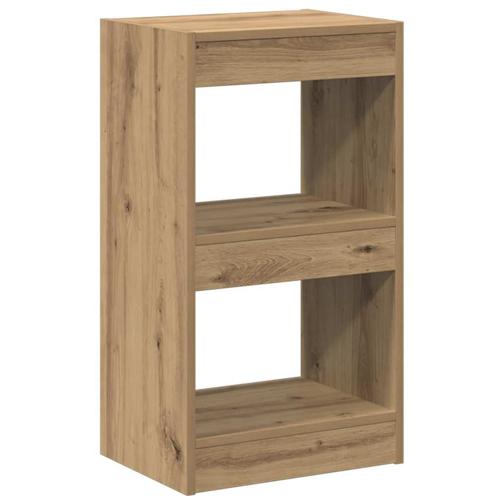 vidaXL Bookshelf/Room Divider Artisan Oak 40x30x72 cm