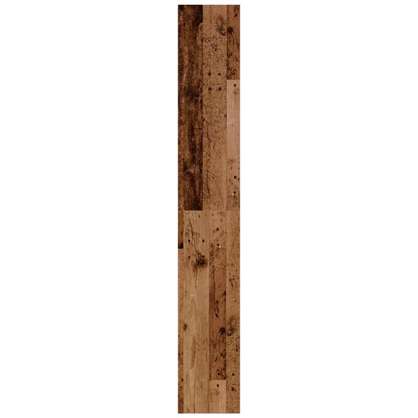 Bücherregal Raumteiler Altholz-Optik 198 cm