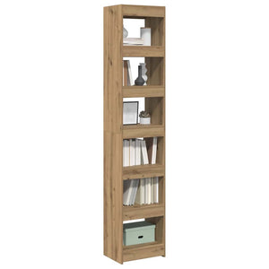 Bücherregal Raumteiler Artisan Eiche 198cm