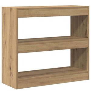 Bücherregal Raumteiler Artisan Eiche 80x72 cm