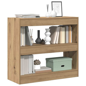 Bücherregal Raumteiler Artisan Eiche 80x72 cm