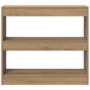 Bücherregal Raumteiler Artisan Eiche 80x72 cm