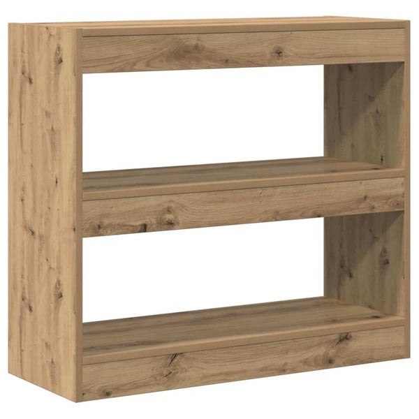 Bücherregal Raumteiler Artisan Eiche 80x72 cm