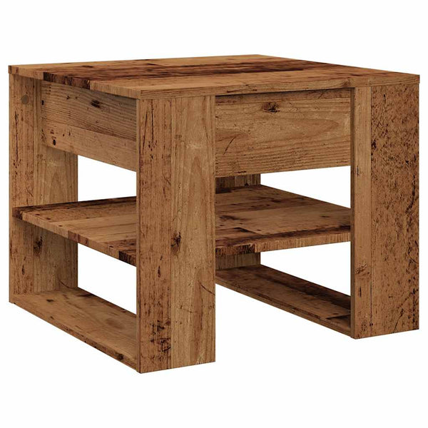 Couchtisch Altholz-Optik, 55,5 cm