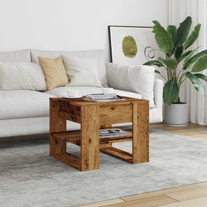 Couchtisch Altholz-Optik, 55,5 cm