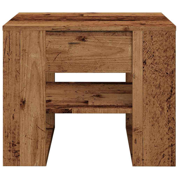 Couchtisch Altholz-Optik, 55,5 cm