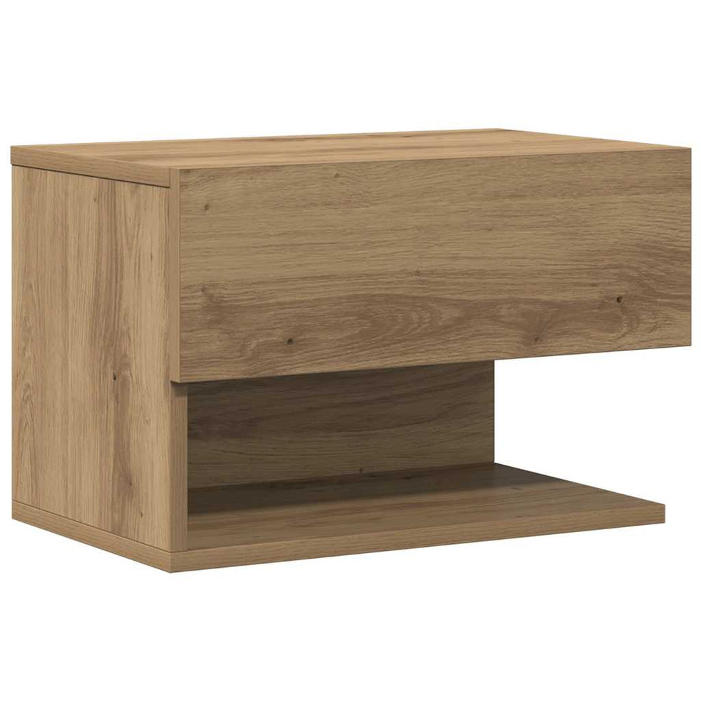Wand-Nachttisch Artisan-Eiche