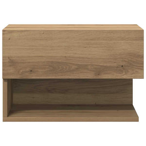 vidaXL Wall-Mounted Nightstands 2 pcs. Artisan Oak