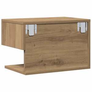 vidaXL Wall-Mounted Nightstands 2 pcs. Artisan Oak