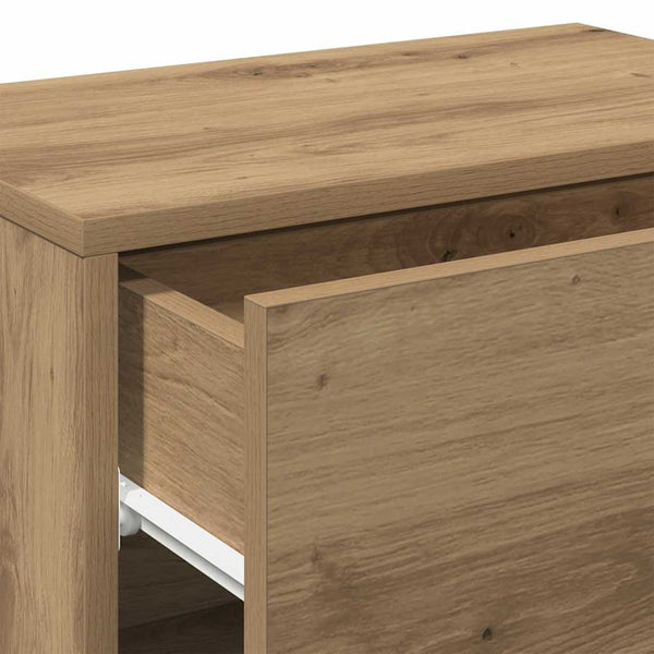vidaXL Wall-Mounted Nightstands 2 pcs. Artisan Oak