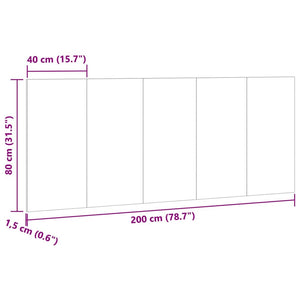 Kopfteil Artisan Eiche 200 cm