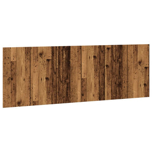 Wandmontage Kopfteil Altholz-Optik 240 cm