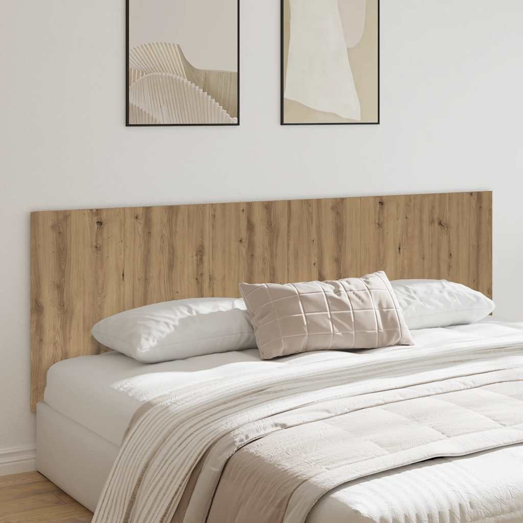 Wandmontage Kopfteil Artisan-Eiche 240 cm