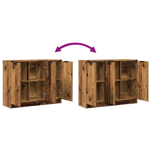 Sideboard Altholz-Optik 90,5 cm