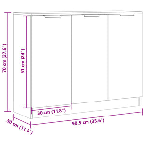 Sideboard Altholz-Optik 90,5 cm