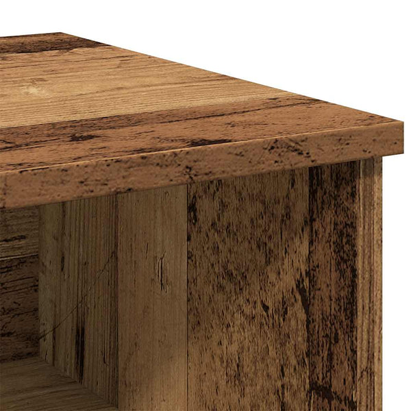 Nachttisch Altholz-Optik 40x36x65 cm