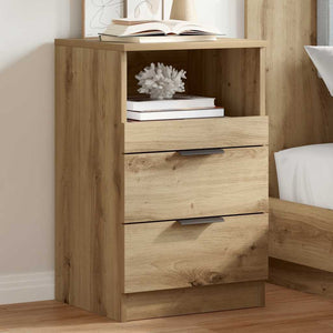 Nachttische 2er Set Eiche 40x36x65cm