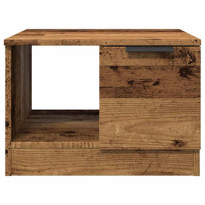 Couchtisch Altholz-Optik 50x50 cm