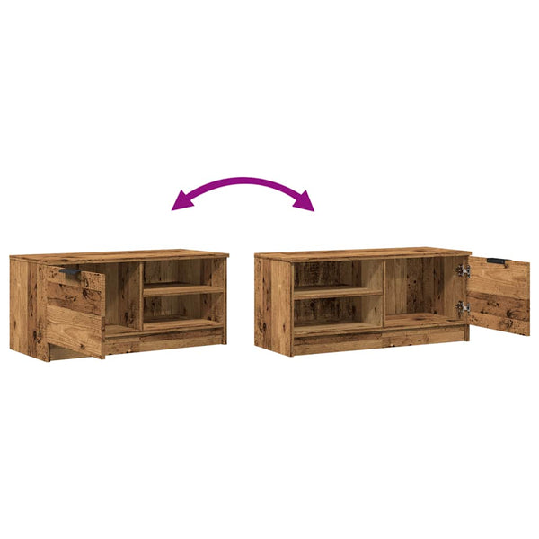 TV-Schrank Altholz-Optik, 80 cm